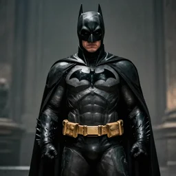 still frame from upcoming blockbuster batman film with george washington as batman