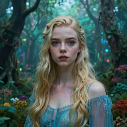 surreal Anya Taylor-Joy covered in chromatic abberations mysterious place, beautiful, pscychodelic, trending on artstation, artwork by Nicolas Winding<:StableJoe:1004906639477981224>