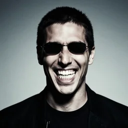aphex twin grinning