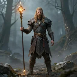 a character in the style of gleipnir