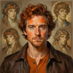 portrait nick offerman as an orange hybrid mix, sci - fi and fantasy, intricate highly detailed digital painting, artstation, concept art, smooth and sharp focus, illustration, art by tan zi and ayanamikodon and alphonse mucha and wlop
