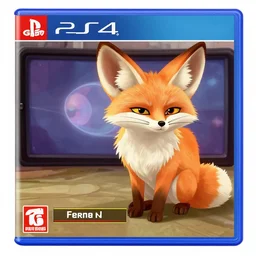 fennec fox in gta v, cover art by stephen bliss, box art, loading screen