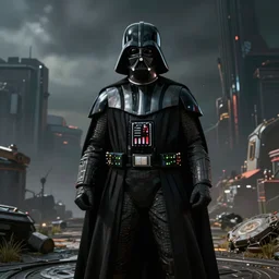 darth vader, screenshot from the game'crysis'