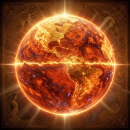 mars exploding. neon light, masterpiece 4 k digital illustration by ruan jia and mandy jurgens and william - adolphe bouguereau, award winning, artstation, gustave dore'background, intricate details, realistic, panoramic view, volumetric lighting, sun rays beaming, hyperdetailed, 8 k resolution, golden hour, intricate art nouveau, smooth, sharp focus, rendered in unreal engine 3