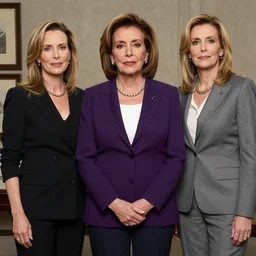 nancy pelosi as boss hog in dukes of hazard, by magali villeneuve and william bouguereau