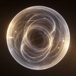 dyson sphere in space, transparent rings, intricate abstract, unreal engine tech demo, golden hour, scifi, ( ( ( by robert mccall ) ) )