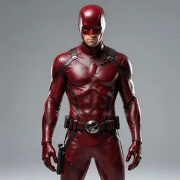 daredevil leather suit fullbody concept art 4 k