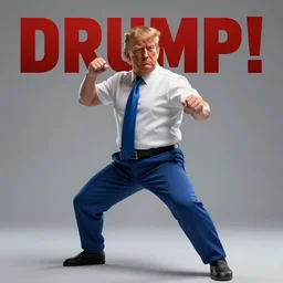 donald trump!!!! martial artist!! movie poster, character concept art, sharp focus, octane render! unreal engine 5! highly rendered!! trending on artstation!! detailed linework!! illustration by artgerm, wlop, and chie yoshii