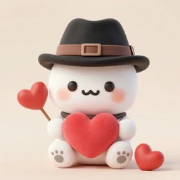 cute fumo plush of the gentleman thief who steals hearts and possessions alike