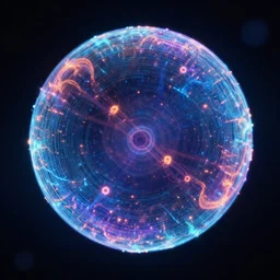 quantum physics, extreme detail, 8 k,