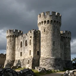 castle ruins scenic