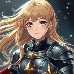 baroque oil painting of japanese ln illustration anime key visual full body action shot | young girl black latex military crusader armour with flowing blonde hair | smug gapmoe kuudere symmetrical perfect face fine detail wistful gaze | lotr dynamic studio highlights sharp contrast stunning bokeh post processing trending pixiv fanbox | by greg rutkowski makoto shinkai takashi takeuchi studio ghibli