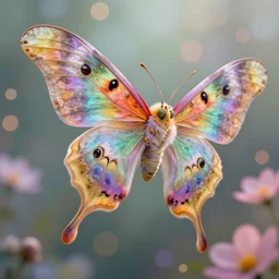 profile of a fuzzy, flowery, elegant, beautiful, kaiju moth dragon, vibrant colour palette, bokeh, sharp focus, digital art, alphonse mucha, rhads, ross tran, artstation, artgem, octane render, 1 6 k