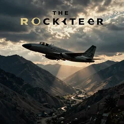 a movie still from the modern film the rocketeer