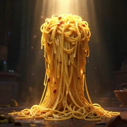 spaghetti monster, cinematic lighting, by sparth and greg rutkowski, detailed illustration, volumetric light scattering, 8 k, artstation, concept art, cinematic lighting