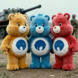 world war 2 combat footage of care bears