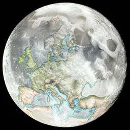 map of the far side of the moon by leonardo,