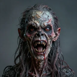 portrait of creepy monster, art by maxim verehin and odd nerdrum, 3 d, octane render, 8 k, horror, soft lighting