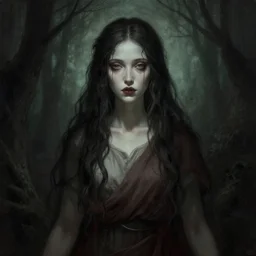 artwork by Razaras on deviantart of incredibly beautiful woman from another realm, silent hill aesthetic, DSLR 8K, biblical art, Razaras, deviantart