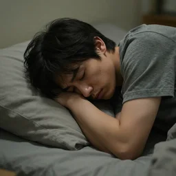 the most tired person in the world, realistic, 4 k.