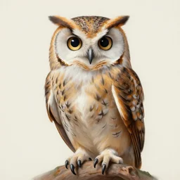 a owlish, elaborate painting of an owl sitting on top of a clock by lise deharme, behance contest winner, fantasy art, detailed painting, rococo, ornate