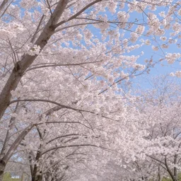 like cherry blossoms catching the sun, all that flutters turns to ash.