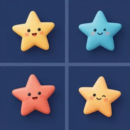 Star Creatures Astronomy cosmic color scheme