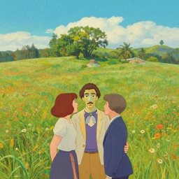 a beautiful scenic painting by wes anderson and spike jonze and artgerm and wlop