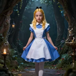 ! dream alice in wonderland, franz vohwinkel, 8 k resolution, dramatic lighting, cinematic, detailed, digital art