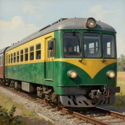 paint surrealist 🚝, ferdinand knab, high definition and detailed 4 k