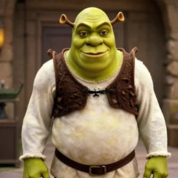 movie still, shrek as michael in the godfather, realistic photo, 1 9 8 0, old movie