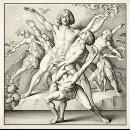 butoh stage dance play epic hyper - detailed masterpiece by albrecht durer