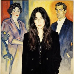 Patti Smith by Rick Griffin Roland Topor Alphonse Mucha  Will Eisner
