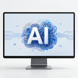 A desktop wallpaper that visualizes AI, blend elements, stylistic, visualize, Machine Learning, smooth noise 4K, geometric but organic, iPhone wallpaper, gradient, surrealism