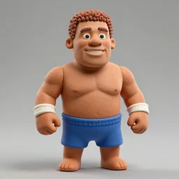 mike tyson in claymation form, 8 k,