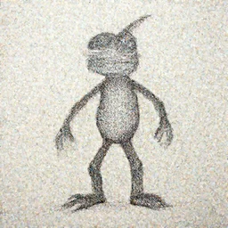 beautiful, intricate stick figure, drawn in pencil that says herp