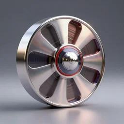 “ a detailed, shiny mutoscope. hyper - realistic, good as new. 3 d render ”