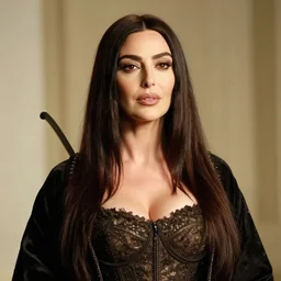 Monica Bellucci as the Queen