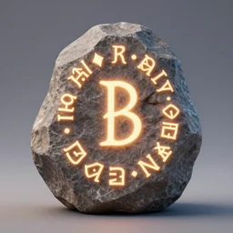 magical rock with glowing runes, fantasy digital art, overdetailed art, 4k, hd, trending on artstation