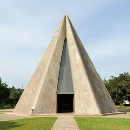 triangular temple by artur bordalo