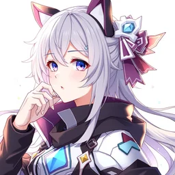 anime key visual portrait of honkai impact character ; genshin impact ; official media ; topography ; drawn by criin ; hanasa _ criin ; drawn by atdan 本 人 てす ; mihoyo ; pixiv top monthly
