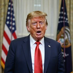 “35mm photo o Donald trump farting.”