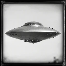 tintype photo, ufo