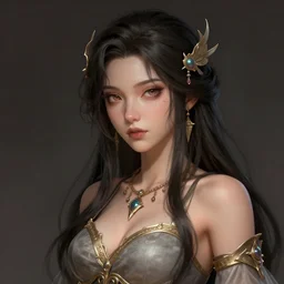 The Goddess of Stupidity, detailed digital art, trending on Artstation