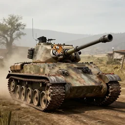 tiger 2 tank in red dead redemption 2