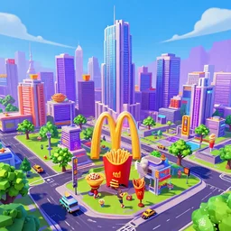 Mcdonalds fortnite city