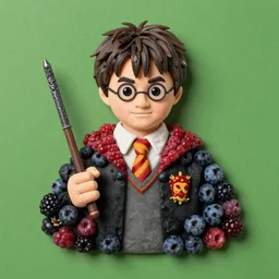 harry potter made of berries
