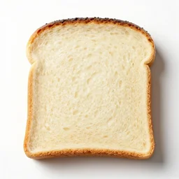 a stunning photo of a slice of bread