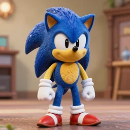 sonic the hedgehog as a muppet