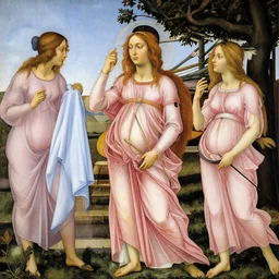 artwork by Botticelli